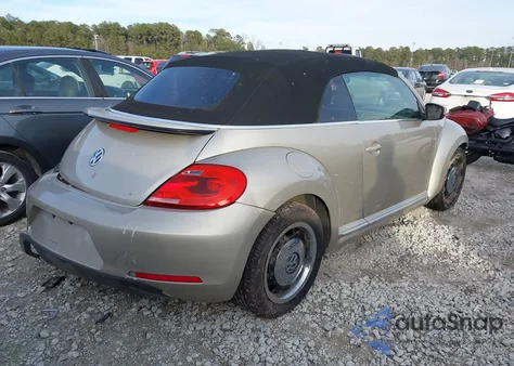 2013 Volkswagen Beetle 2.5L из США, поврежденный, VIN 3VW5P7AT6DM800417